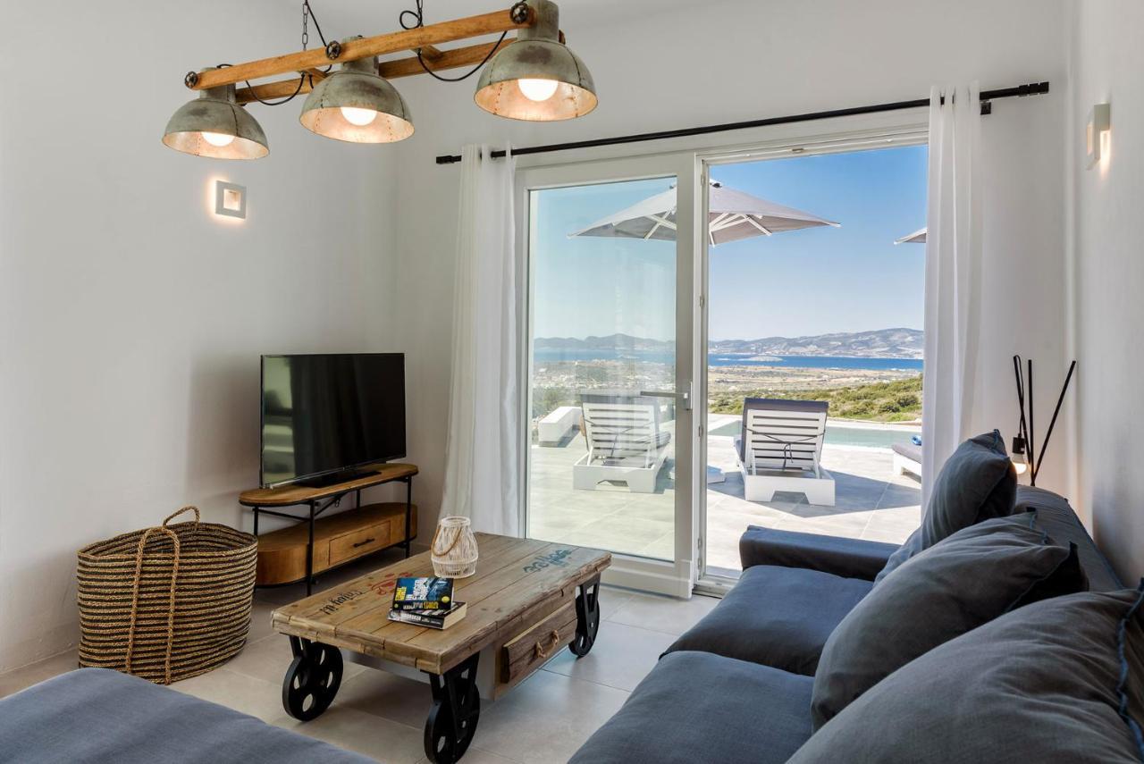 Paros Villa Blue Senses Alikí Екстериор снимка